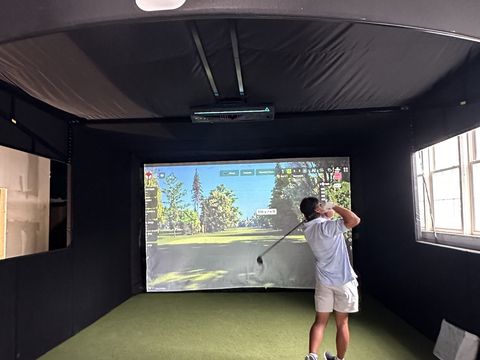 A first swing in a new Norwood bay